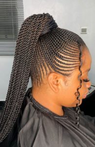 Braiding in Agungi Lekki Lagos